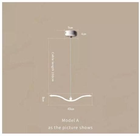 Lustre de lumière LED pour les appareils d'éclairage de plafond de salle à manger à la maison