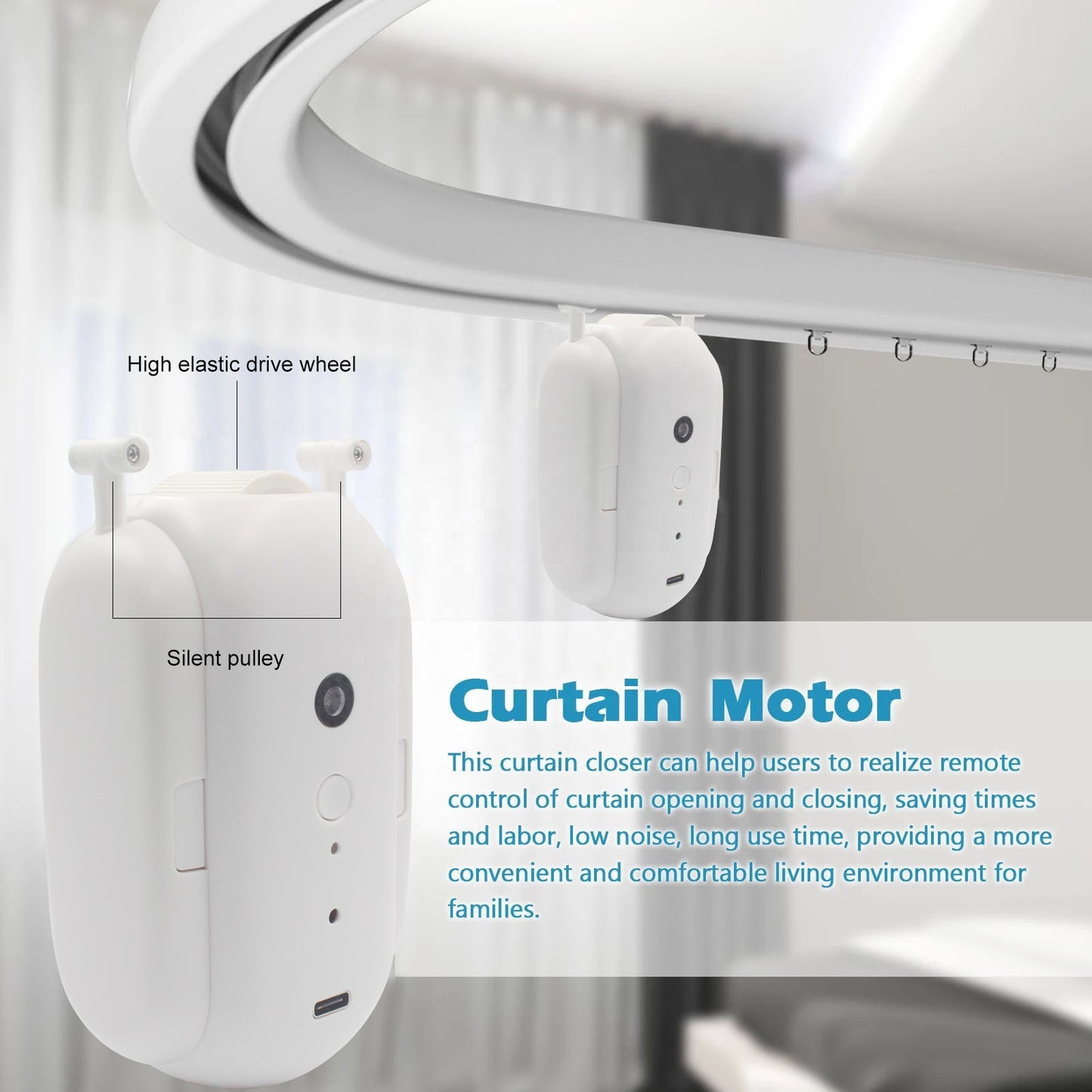 Curtains Bluetooth Wireless Automatic Curtai