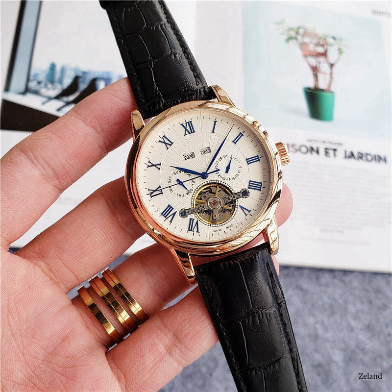 Watch Tourbillon Five-Hand Watch Casual Fashion Men's Watch