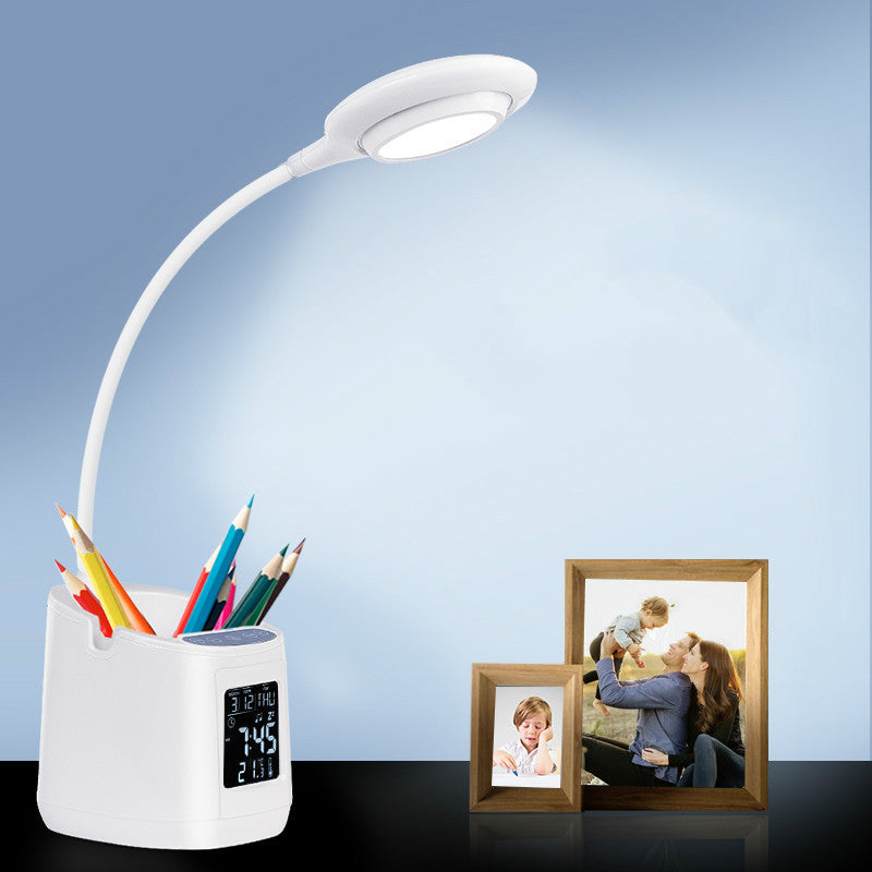 Lampe de bureau dédiée à l'apprentissage de la protection des yeux, bureau de dortoir, durée de vie de la batterie extra longue