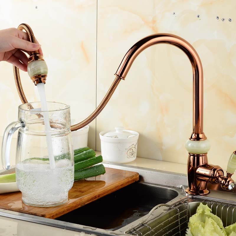 European Style Copper Rotating Sink