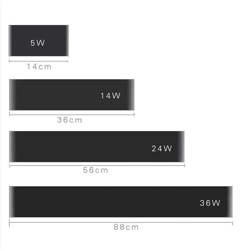 Applique murale LED pour miroir de salle de bain, éclairage avant, couloir, allée