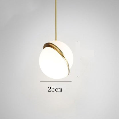 Lámpara de araña simple de un solo cabezal, luz nueva para sala de estar, dormitorio, comedor