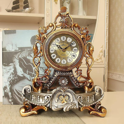 Reloj de péndulo Reloj para el hogar Reloj de mesa retro europeo creativo