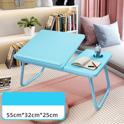 Bureau de lit pliable, petite Table d'ordinateur, Table paresseuse pour la maison