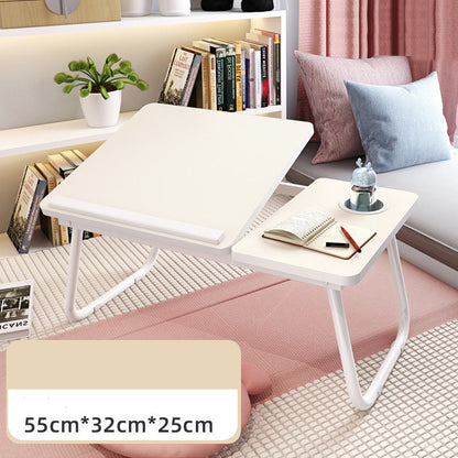 Bureau de lit pliable, petite Table d'ordinateur, Table paresseuse pour la maison