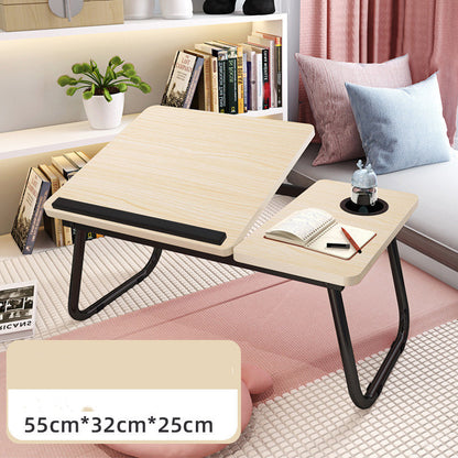 Bureau de lit pliable, petite Table d'ordinateur, Table paresseuse pour la maison