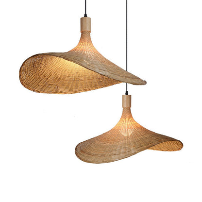 Lustre en bambou nouvelles lampes de style japonais