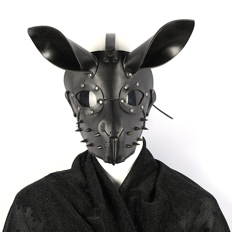 Nouveau masque d'Halloween Bunny Girl jouant des accessoires