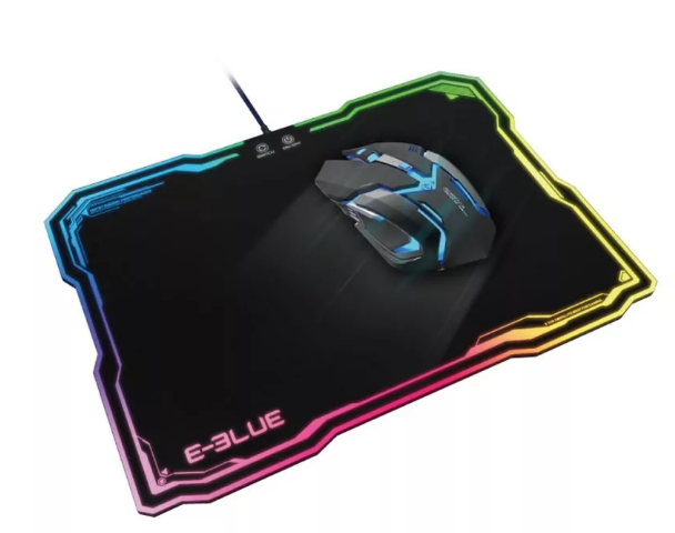 Tapis de souris dur de jeu lumineux