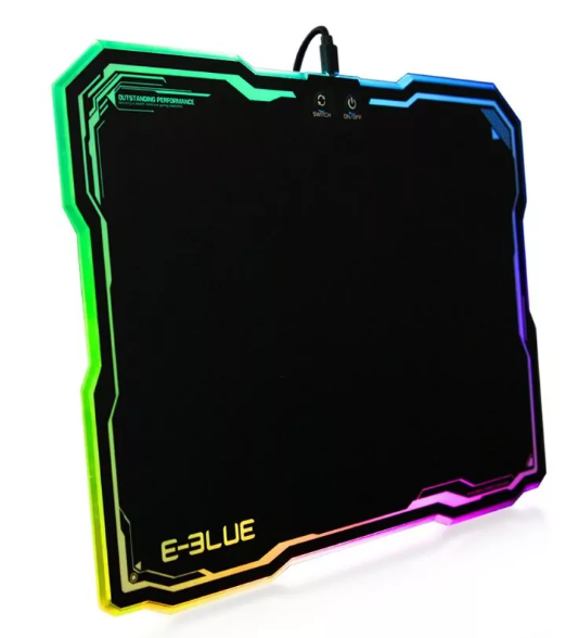 Tapis de souris dur de jeu lumineux