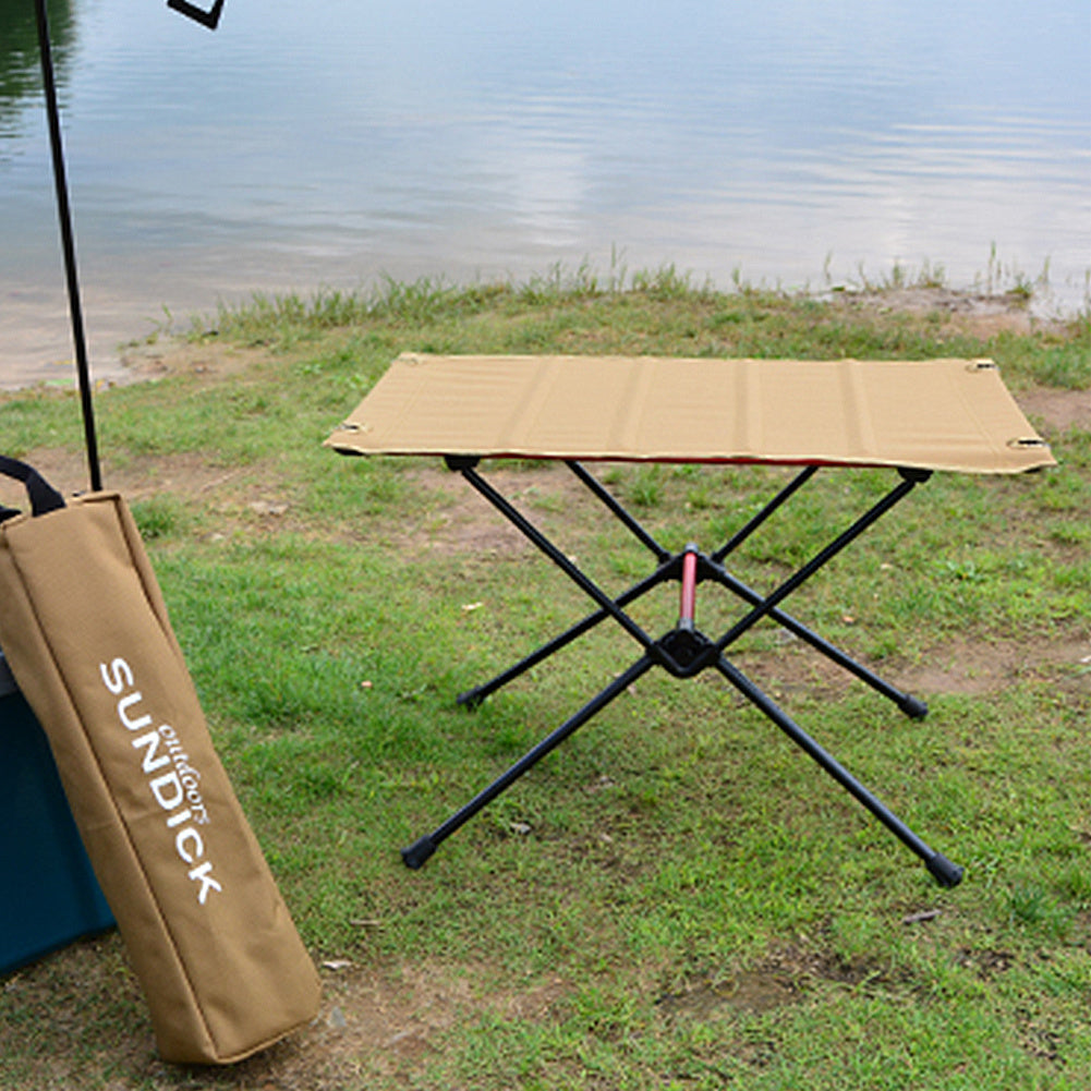 Mesa plegable al aire libre Mesa de camping Mesa de picnic para barbacoa de malla