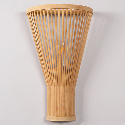 Creative Bamboo Art Bamboo Wall Lamp Simple