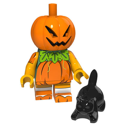 16 Halloween toy blocks