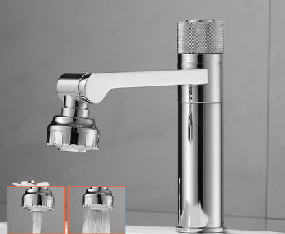 Basin Faucet All Copper Basin Hot And Cold Faucet Wash Basin Bathroom Basin Rotatable Shower Nozzle Multi-function