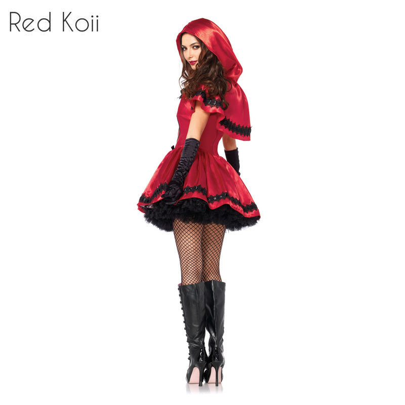 Costume d'Halloween Costume de Cosplay du Petit Chaperon Rouge