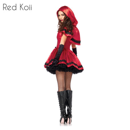 Halloween Costume Little Red Riding Hood Cosplay Suit