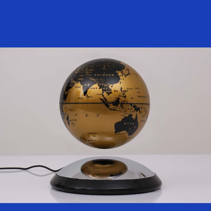 Magnetic Levitation Globe Rotation 6 Inch Mirror Base Office Ornaments Patent Manufacturers