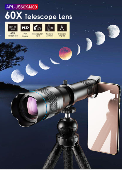 APEXEL mobile telescope telephoto lens