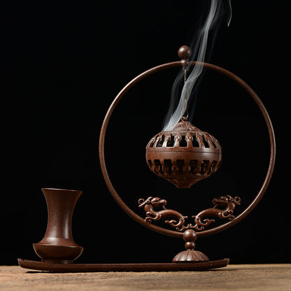 Home Indoor Pure Copper Incense Burner Ornaments