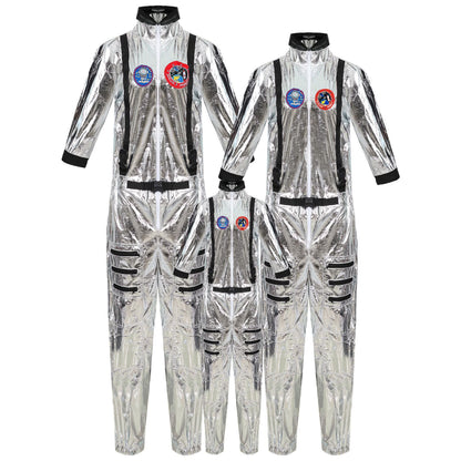 Costume d'astronaute d'Halloween pour homme aviateur terrien