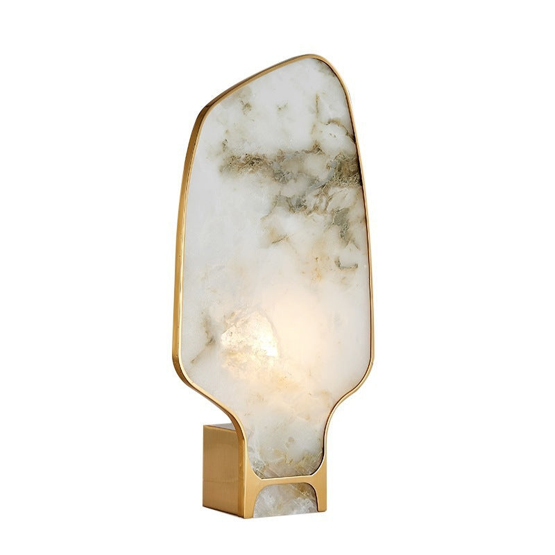 Marble Table Lamp New Chinese Study