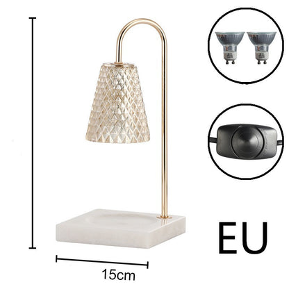 Lampe de Table pour chambre à coucher, poêle d'aromathérapie, Machine à huile essentielle