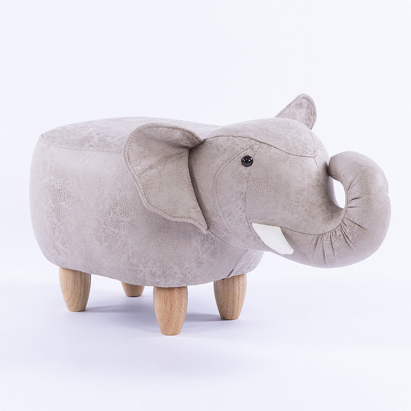 Creative Calf Cartoon Animal Stool At The Door Of Household