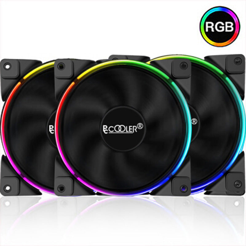 Overclocking three RGB chassis fan