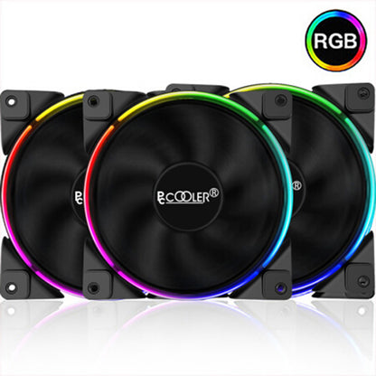 Overclocking three RGB chassis fan