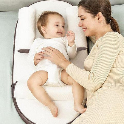 Almohada para alfombra de rampa para evitar derrames de leche para bebés