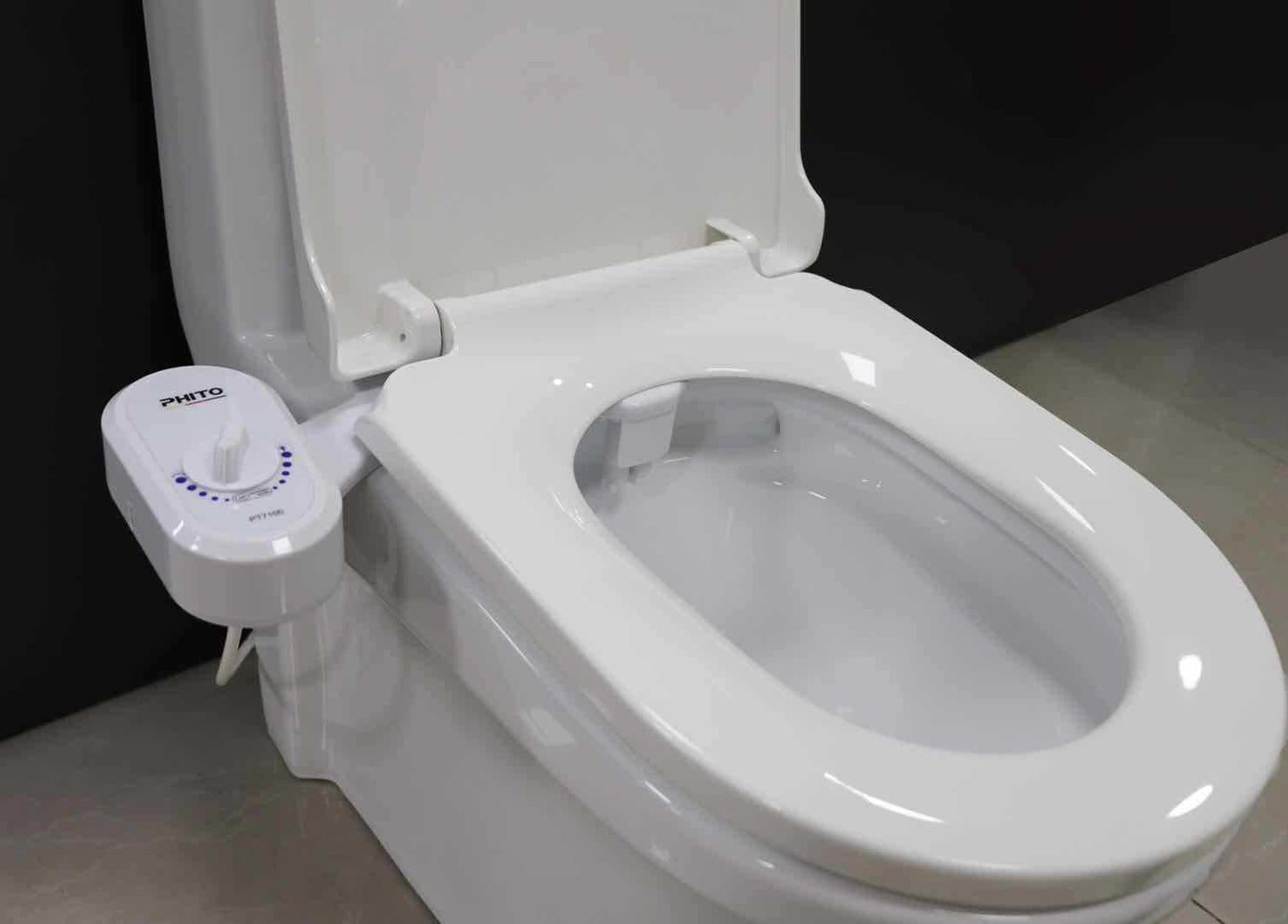 Couverture de toilette intelligente chaude et froide, bidet domestique