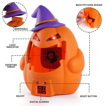 Jouet de cible de notation électronique de citrouille d'Halloween