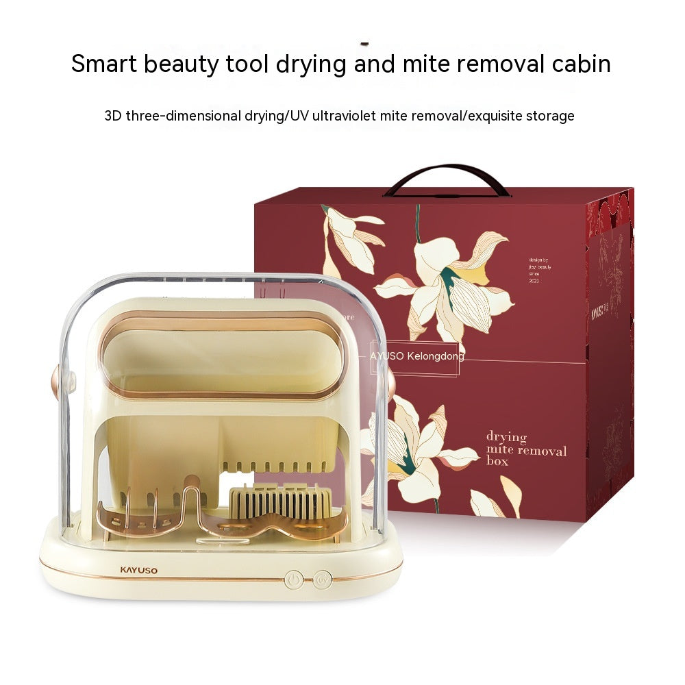 Boîte de rangement multifonctionnelle pour sèche-outils de beauté