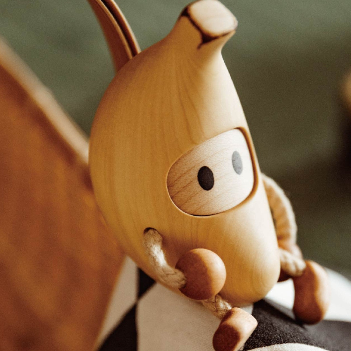 Creative Cute Solid Wood Banana Ornaments