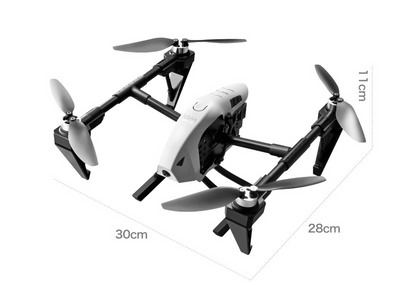 Juego completo de juguetes inteligentes de control remoto aéreo para deportes al aire libre KS66 UAV de aleación