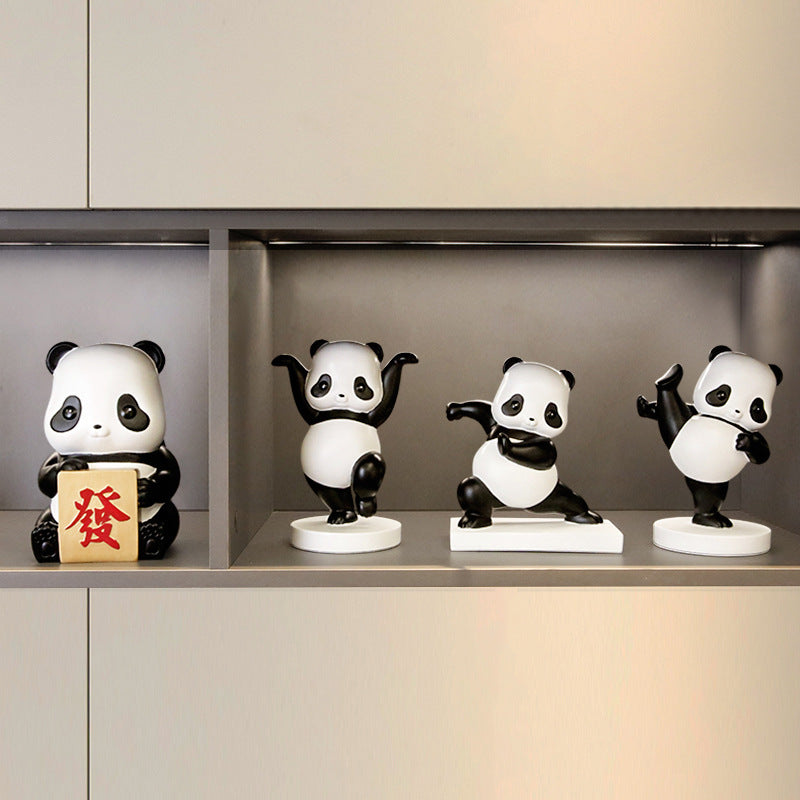 Panda Decoration Home Ornament Living Room