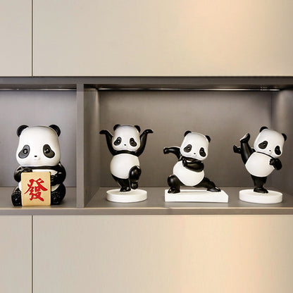 Decoración De Panda Adorno Para El Hogar Sala De Estar