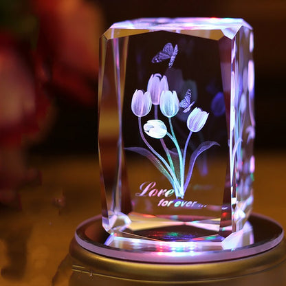 Colorful Crystal Lights For Birthday Gifts For Boys And Girls