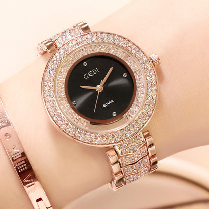 Montre femme avec bracelet diamant