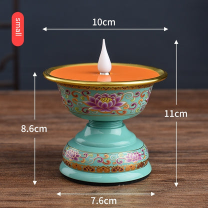 Charging Electronic Buddha Worshiping Lamp