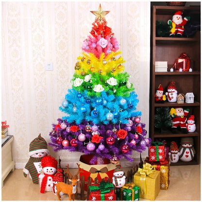 60cm Home Shopping Mall Gradient Colorful Christmas Tree