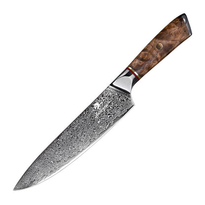 Damascus Steel Chef Knife Stainless Meat Cutting