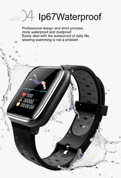 Supply Smart Bracelet Q58 Heart Rate Blood Pressure Monitoring Phone Information Reminder