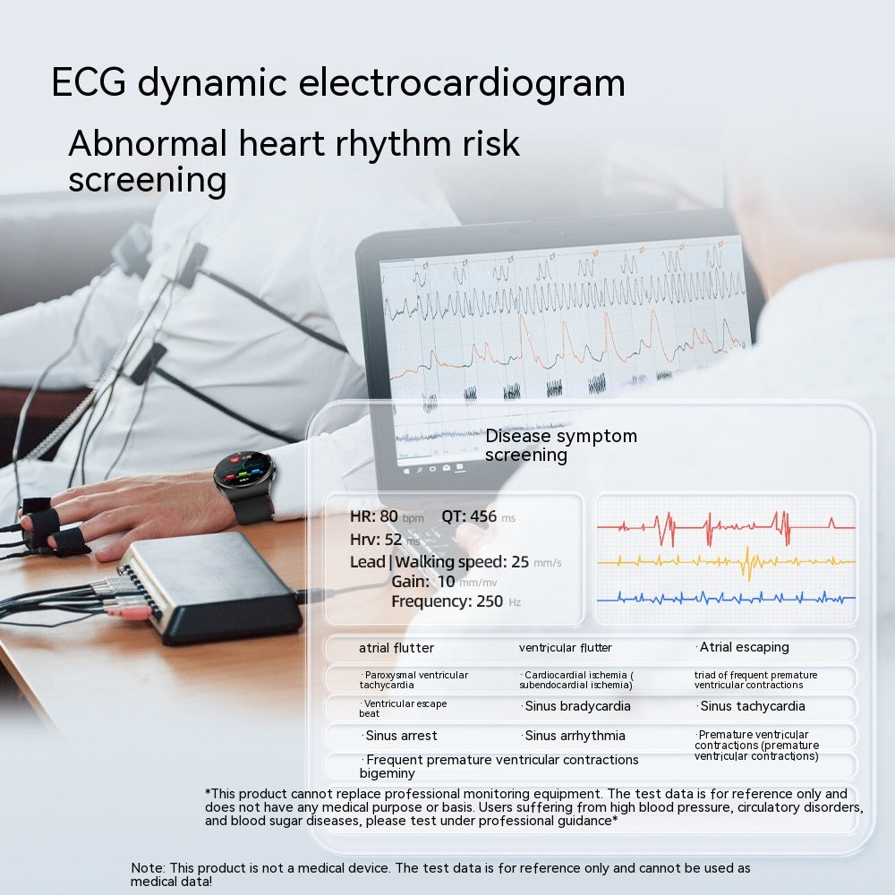 Lípidos en sangre Presión arterial ECG Llamada Reloj deportivo