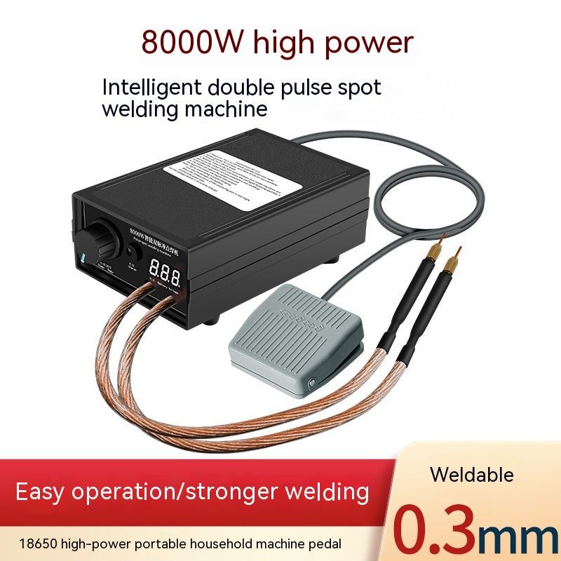 Machine à souder par points Portable avec batterie au Lithium Rechargeable, haute puissance, ensemble complet pour usage domestique