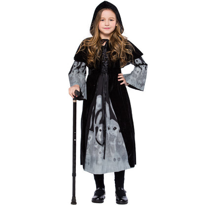 Costume de fantôme squelette pour enfants pour Halloween