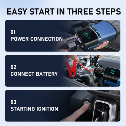 Automobile Emergency Start Power Source Vehicle Air All-in-one Multi-function