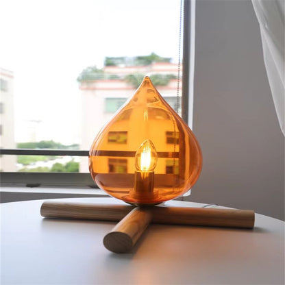 Lampe de bureau, atmosphère de feu, chambre à coucher, lit, cadeau, décoration de bureau