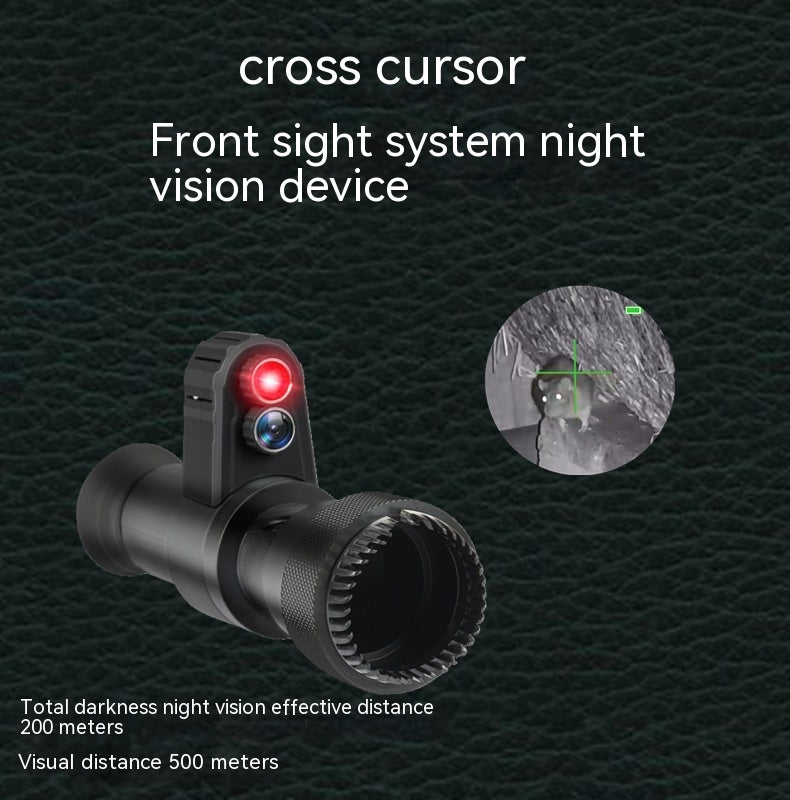 Instrument de vision nocturne de télescope monoculaire infrarouge monté sur la tête